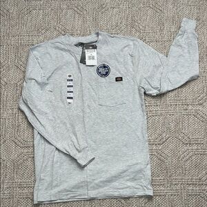 Dickies Light Gray Long Sleeve Shirt